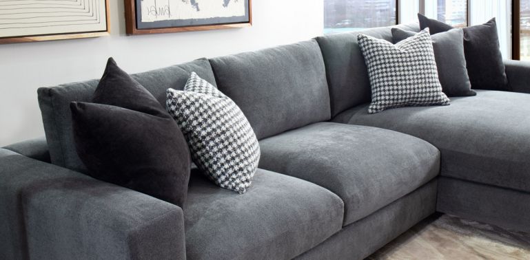 Sala en L Derecha Westford Gris