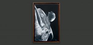 Cuadro Black Rhino