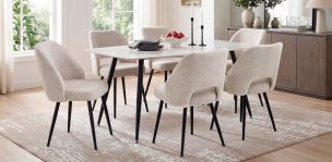 Comedor Leire Gris 7 Piezas