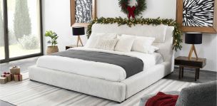 Cama King Size Joyce Blanco