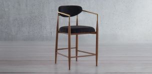 Banco Bar Lucca Gris