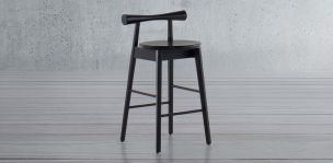 Banco Bar Tessuto Negro