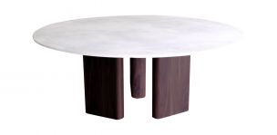 Mesa Comedor de Mármol 150 cm Viena Blanco