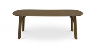 Mesa Comedor Rectangular 210 x 90 cm Nemi Café