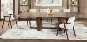 Comedor 300 x 150 cm Loredana con 6 Sillas Vancouver