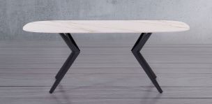 Mesa Comedor 200 x 100 cm Rummer Beige