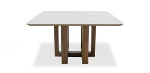 Mesa Comedor Cuadrado Apik Blanco