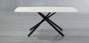 Mesa Comedor 180 x 96 cm Blake Blanco