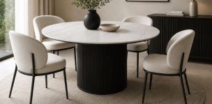 Mesa Comedor 130 cm Nova Blanco