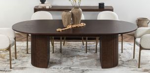 Mesa Comedor 240 x 120 cm Astor Nogal