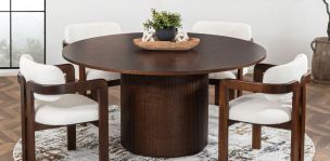 Mesa Comedor 160 cm Astor Nogal