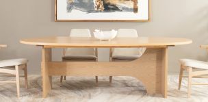 Mesa Comedor 240 x 120 cm Dunna Natural