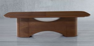 Mesa Comedor 280 x 120 cm Nogal Infinity