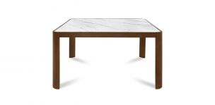 Mesa Comedor Cuadrado Vexa Café