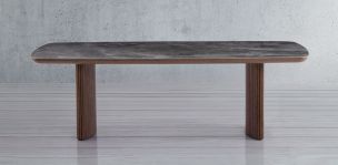 Mesa Comedor 240 x 120 cm Allens Gris