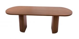 Mesa Comedor 220 x 110 cm Santorini Rosa Morada