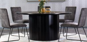 Mesa Comedor 160 cm Dunna Negro