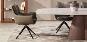 Silla Giratoria Asha Verde