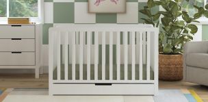 Cuna Con Cajón Colby Blanco