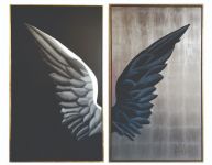 Set De 2 Cuadros 90X150 Cm Freedom Multicolor