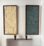 Cuadro Decorativo 80 x 170 cm Biniza Bqe Parota