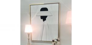 Cuadro Nogal Melania