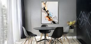 Cuadro Decorativo 130 x 100 cm Etereo Multicolor