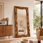 Espejo de Cristal 201 x 106 cm Astorga Parota