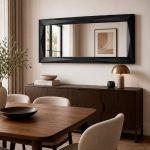 Espejo de Cristal 174 x 84 cm Gutti Negro