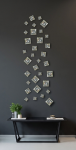 Figura de Cristal Qbo Dzo Metal 36 Piezas