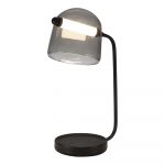 Lampara de Mesa Olin Bte Metal Gris