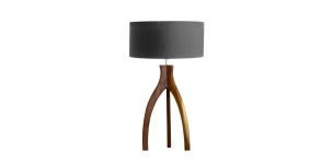 Lampara De Mesa Triip 40 Gris Oscuro Rey