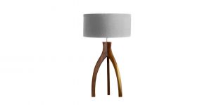 Lampara De Mesa Triip 40 Gris Rey