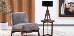 Lámpara de Mesa Rey Almera 40 Negro