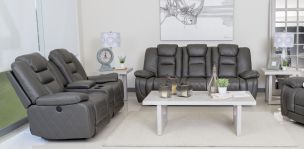 Sala Reclinable Maxwell Gris
