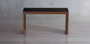 Mesa Consola Rectangular 140 X 40 cm Adela Café