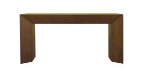 Mesa Consola 160 x 40 cm Grey Nogal