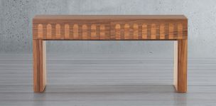 Mesa Consola Striato Parota