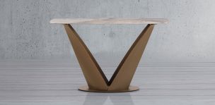 Mesa Consola 130 x 45 cm Ayre Gris