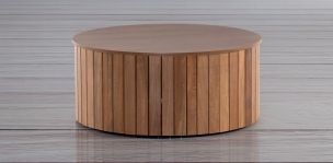 Mesa de Centro 80 cm Santorini Rosa Morada