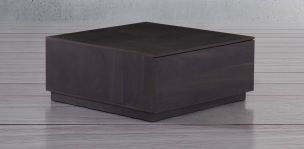 Mesa de Centro Cuadrada 80 x 80 cm Costanza