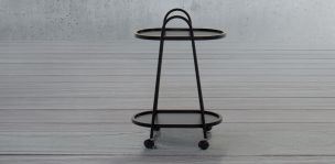 Mesa de Servicio Spritz Negro