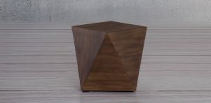 Mesa Lateral Cuadrada 67 x 67 cm Dodeka/Triton Parota