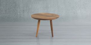 Mesa Lateral Baja Redonda Holland