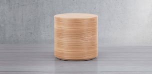 Mesa Lateral 60 cm Astor Natural