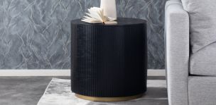 Mesa Lateral 60 cm Astor Negro