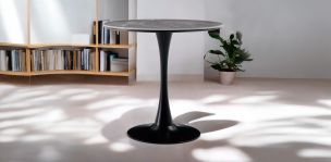 Mesa Ocasional 80 cm Torino Gris