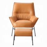 Sillón de Piel Jabel Café