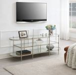 Mueble de T.V. Zaba Dorado