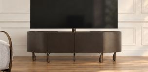 TV Stand 160 x 45 cm Ayre Gris